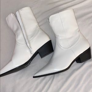 White boots
